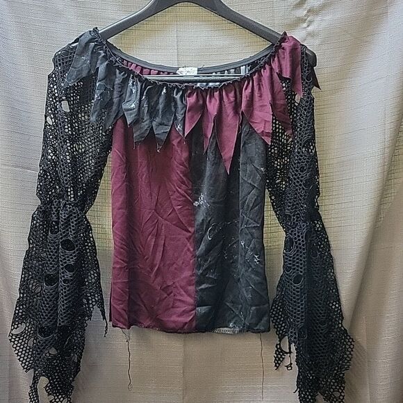 Spirit Psycho Jester Adult Costume Size Small 6-8 - Picture 3 of 10